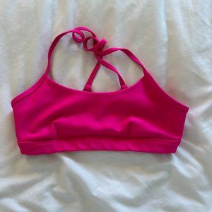ALO AIRLIFT INTRIGUE SPORTS BRA - HOT PINK